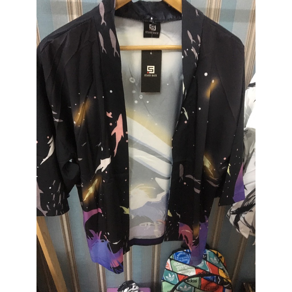 Áo Haori Chim biển Sakura Siêu Chất , hàng cao cấp, mã SK26