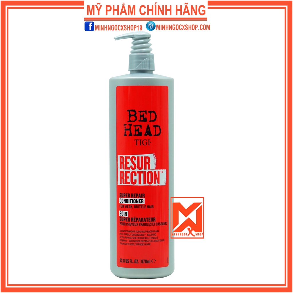 ✅[ TIGI ] DẦU GỘI DÂU XẢ TIGI ĐỎ 970ML - DẦU GỘI XẢ TÁI SINH SIÊU PHỤC HỒI TIGI 2021 CHÍNH HÃNG