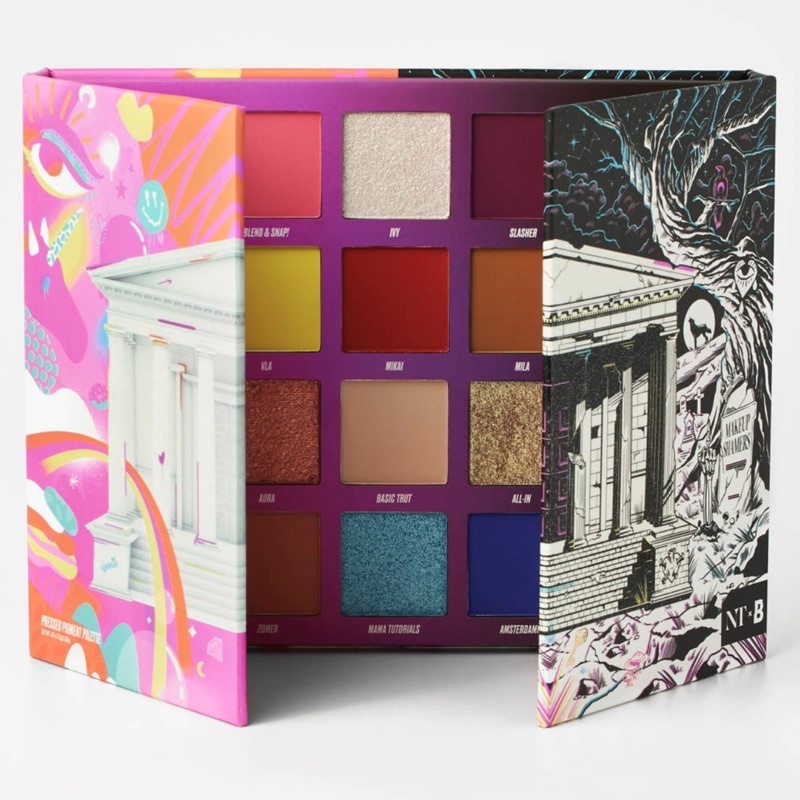 By BEAUTY BAY - NikkieTutorials x BEAUTY BAY Pressed Pigment Palette | bảng bột màu ép cho mắt