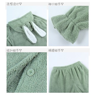 [ORDER] Bộ đồ ngủ lông tai thỏ