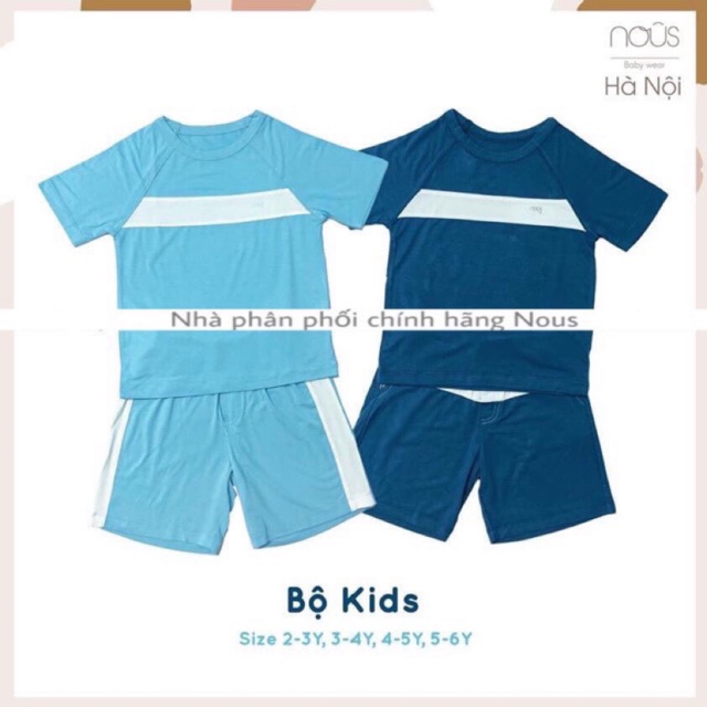 Bộ Kid cộc cho bé từ 2 - 6 tuổi