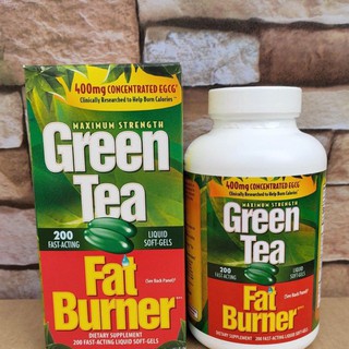 Viên uống Trà Xanh Applied Nutrition Green Tea Fat Burner Maximum Strength With 400 mg 200 viên - Hỗ trợ giảm cân