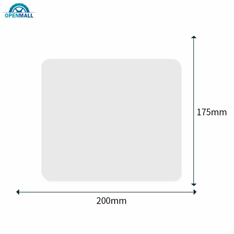 Bộ 2 miếng dán chống nước chống mưa chống chói bảo vệ cho cửa sổ xe hơi cỡ 20x17.5cm