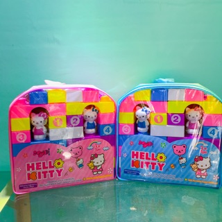 Bộ đồ chơi Xếp hình khối Hello Kitty cho bé - Đồ chơi trí tuệ