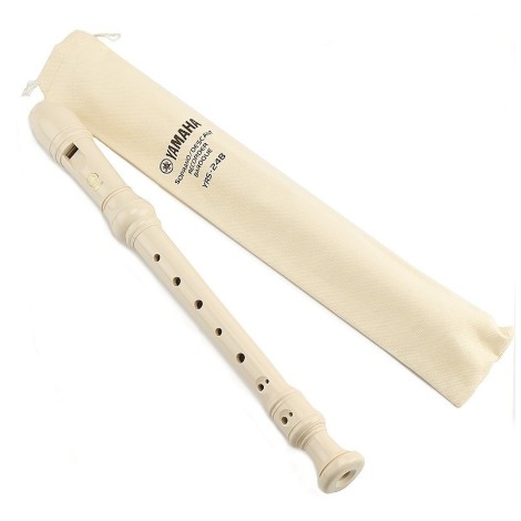 Sáo Recorder Soprano YRS-24B (trắng)