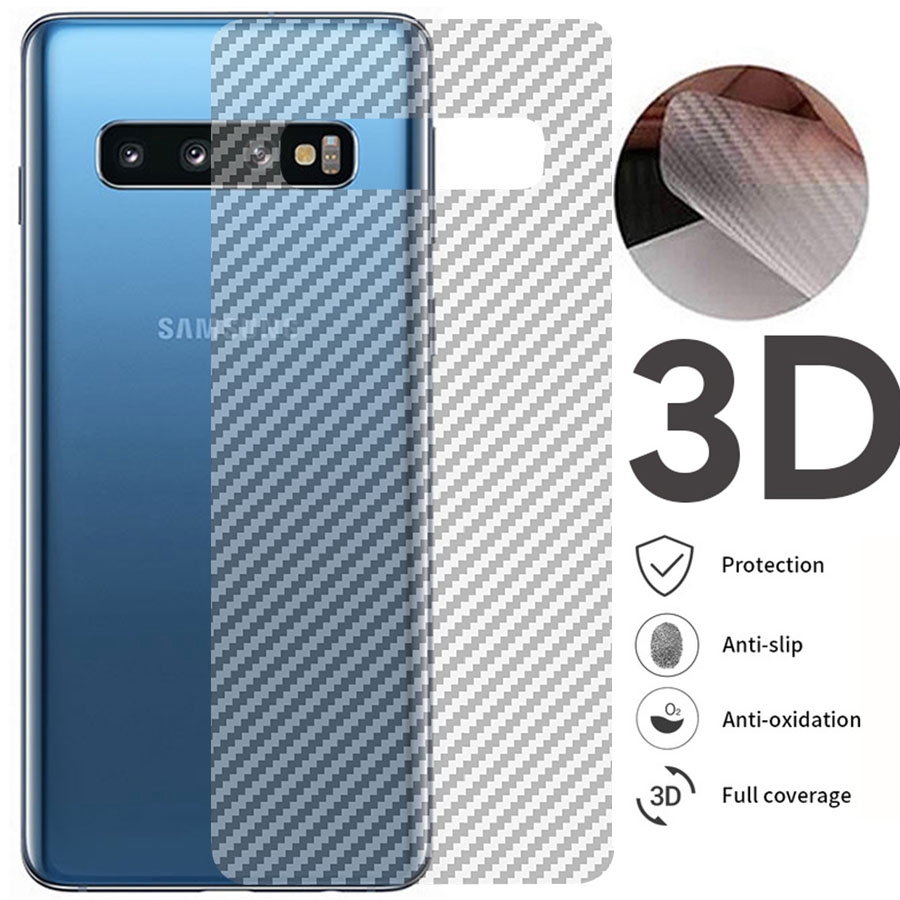 Miếng dán bảo vệ mặt sau cho điện thoại Samsung S8 S10 S9 Plus Note 8 9 10 S7 Edge A8 A6
