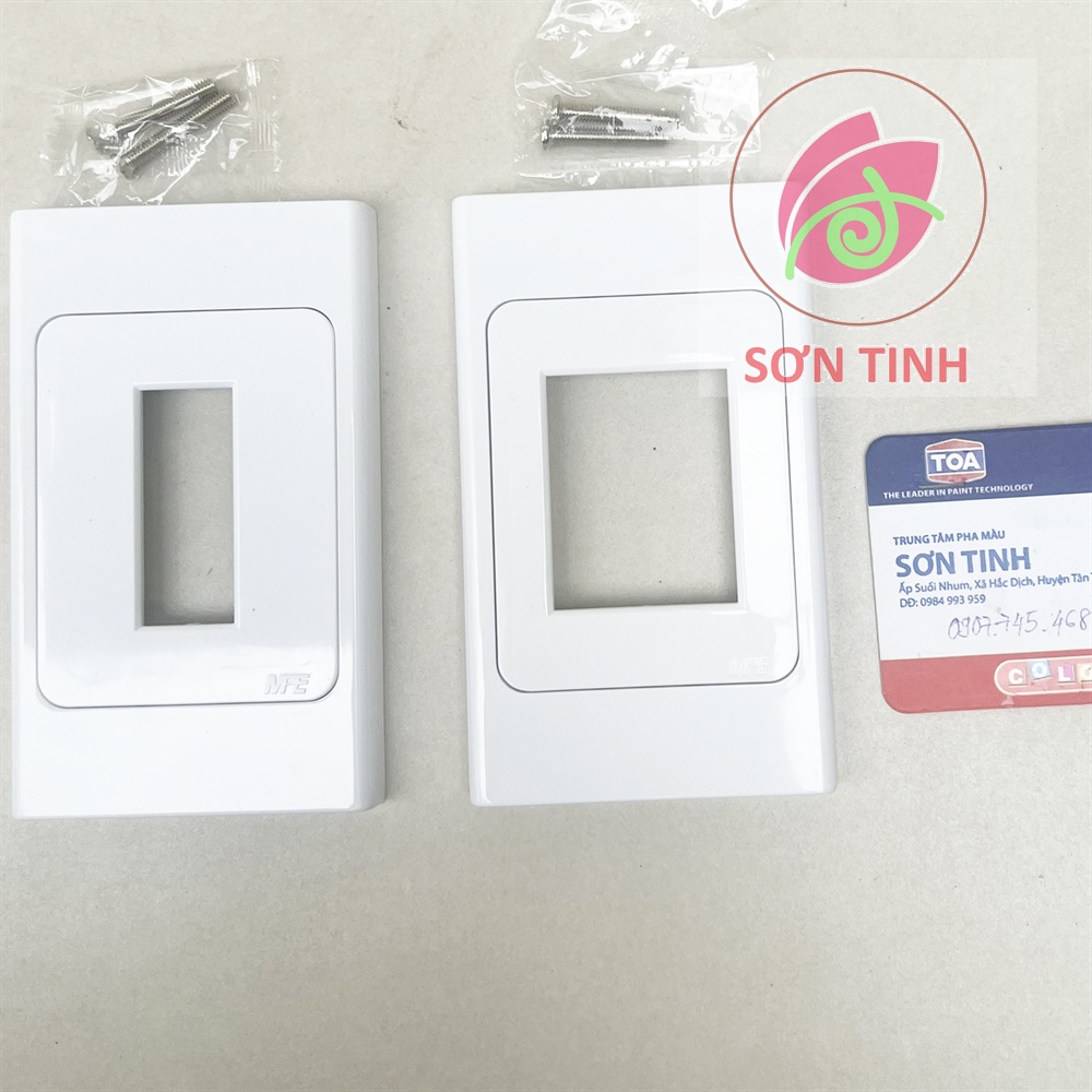 MPE MẶT DÙNG CHO CB MCB ÁT APTOMAT ÁP TÔ MÁT 1 PHA 2P 1P TÉP ĐÔI 2 CỰC AMCB2N  AMCB1N