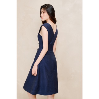OLV - Đầm Vera Navy Dress