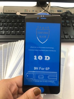 Cường lực 10D full màn iphone 6plus/6s Plus