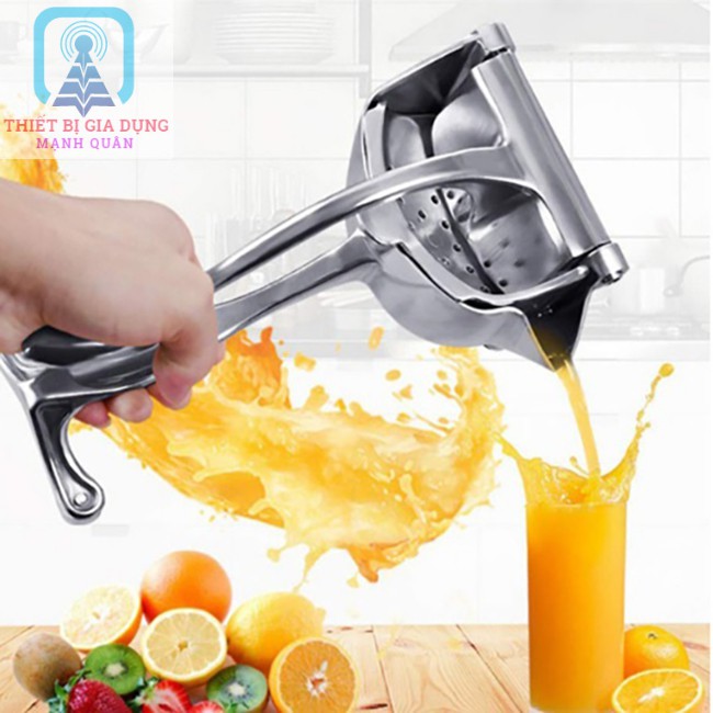 Dụng Cụ Ép Hoa Quả, Rau Củ,Trái Cây Bằng Tay 100% Kim Loại Chống Gỉ Cao Cấp - Máy Ép Gang Đa Năng
