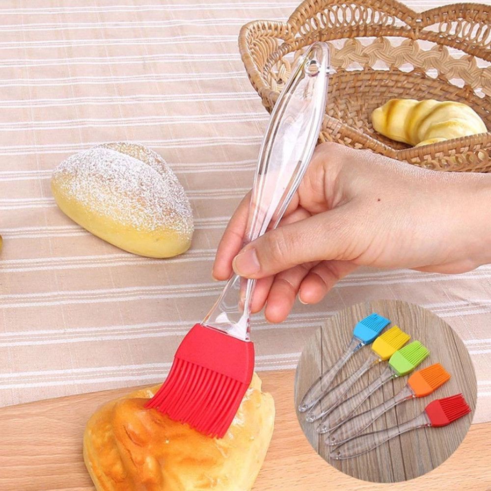 Cọ Quét Dầu Nướng Bbq Bằng Silicone Chịu Nhiệt Nhiều Màu