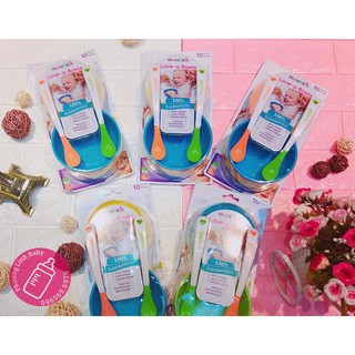 Bộ 4 bát có nắp + 2 thìa Munchkin MK43867