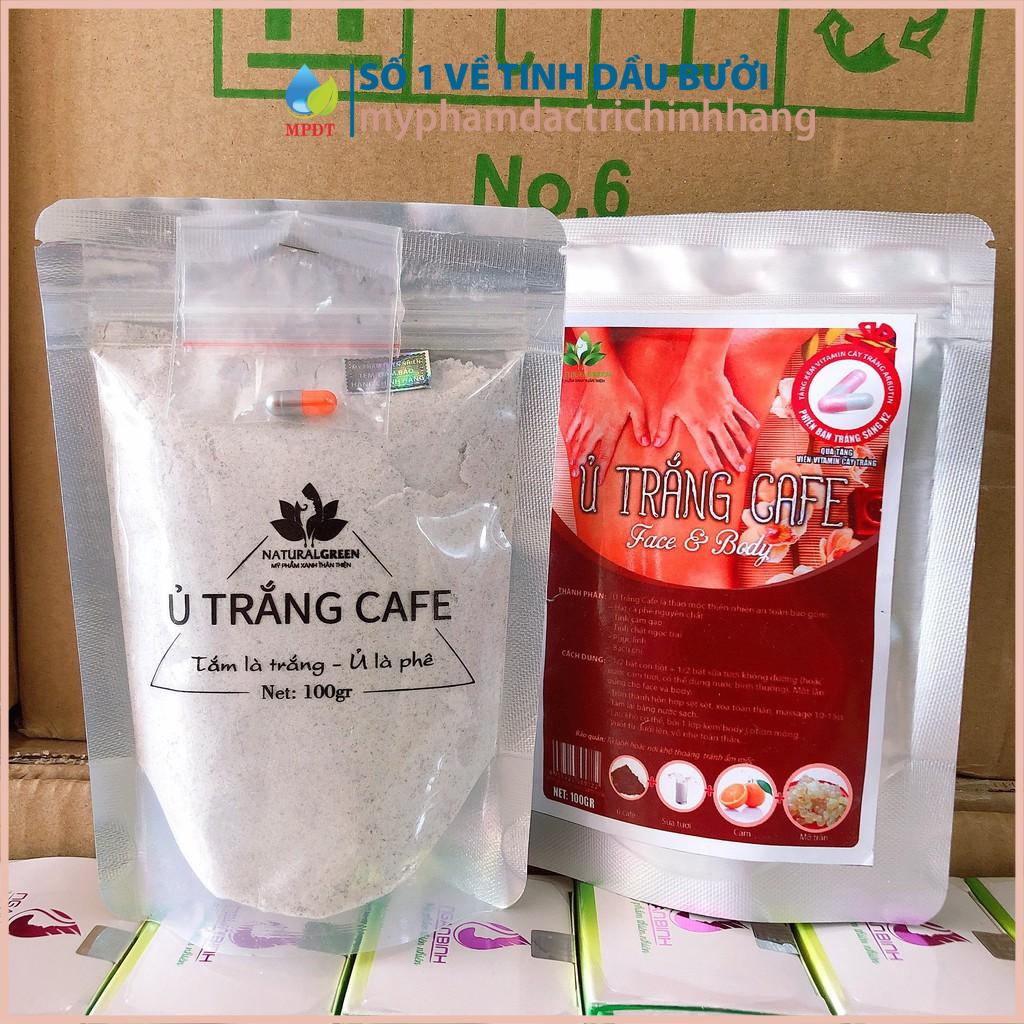 COMBO 1 GÓI Ủ TRẮNG CAFE THIÊN NHIÊN 100gr ...mới về hàng cao cấp, chính hãng công ty