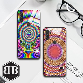 Ốp lưng kính cường lực Vsmart Active3 hình in 3d sắc nét