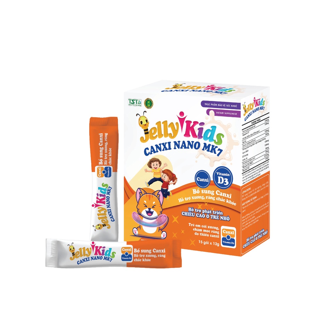 Jelly Kids Canxi Nano MK7