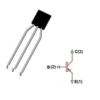 A1015 (PNP,2 con) chân cắm