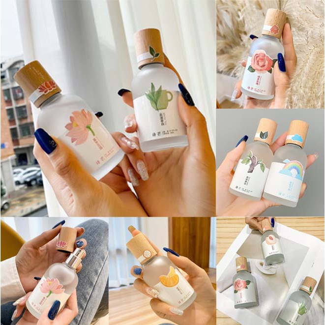 Nước Hoa Body Mẫu Mới Nắp Gỗ Thân Thủy Tinh (Đủ Mùi) | BigBuy360 - bigbuy360.vn