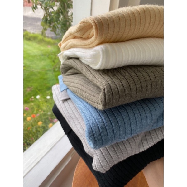 Croptop cổ bẻ len tăm nữ | BigBuy360 - bigbuy360.vn