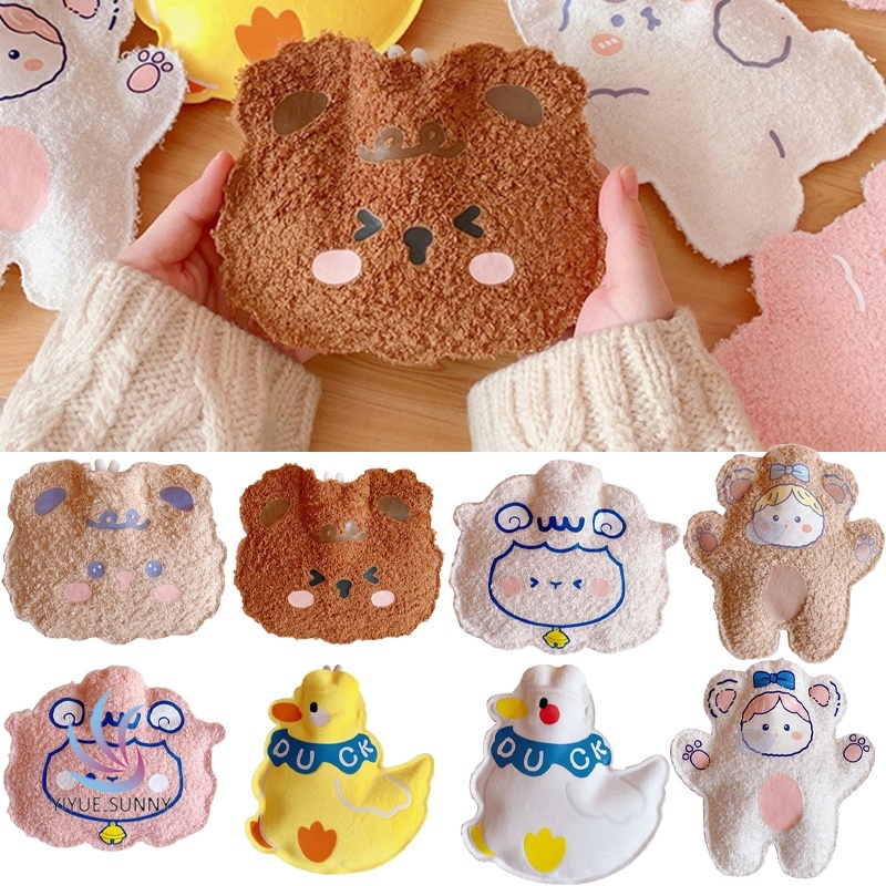 Túi chườm nóng giữ ấm tay mềm mại chống nổ họa tiết hoạt hình dễ thương