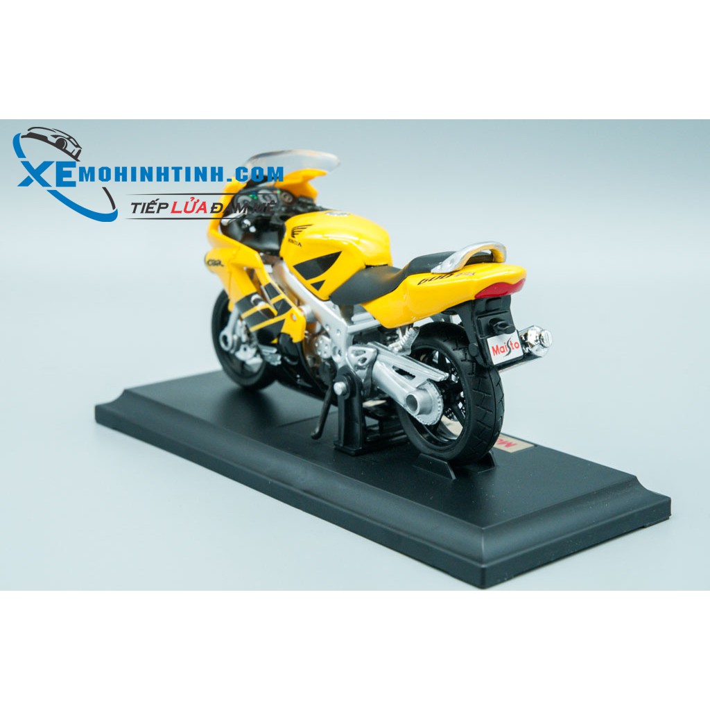 Xe Mô Hình Honda Cbr600 F4 1:18 Maisto (Vàng)