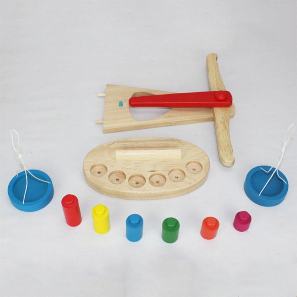 Đồ Chơi Toán Học Gồm 6 Quả Cân Theo Phương Pháp Montessori Dành Cho Trẻ Em