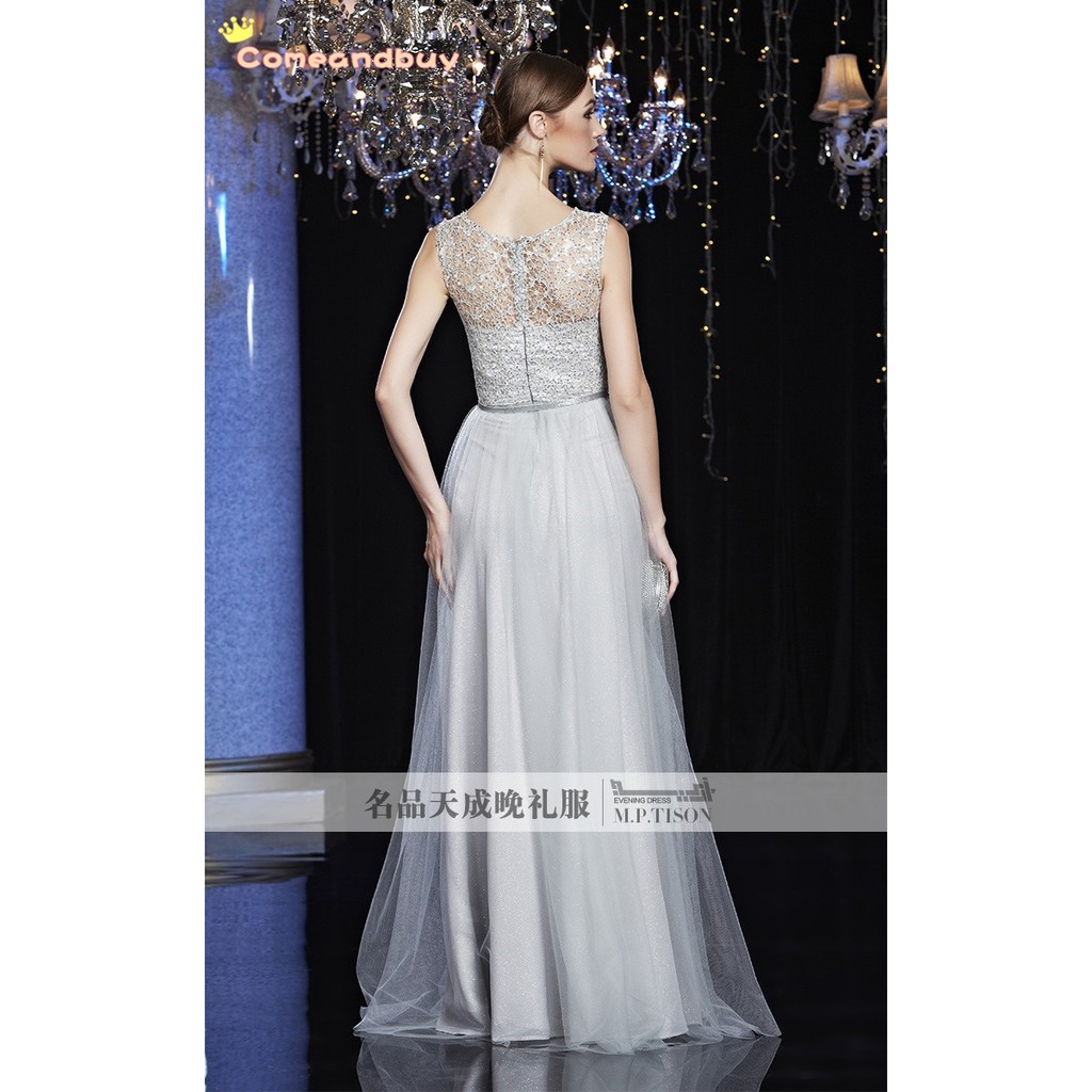 Đầm dạ hội sát nách đính hạt lấp lánh thời trang sang trọng cho nữ | BigBuy360 - bigbuy360.vn