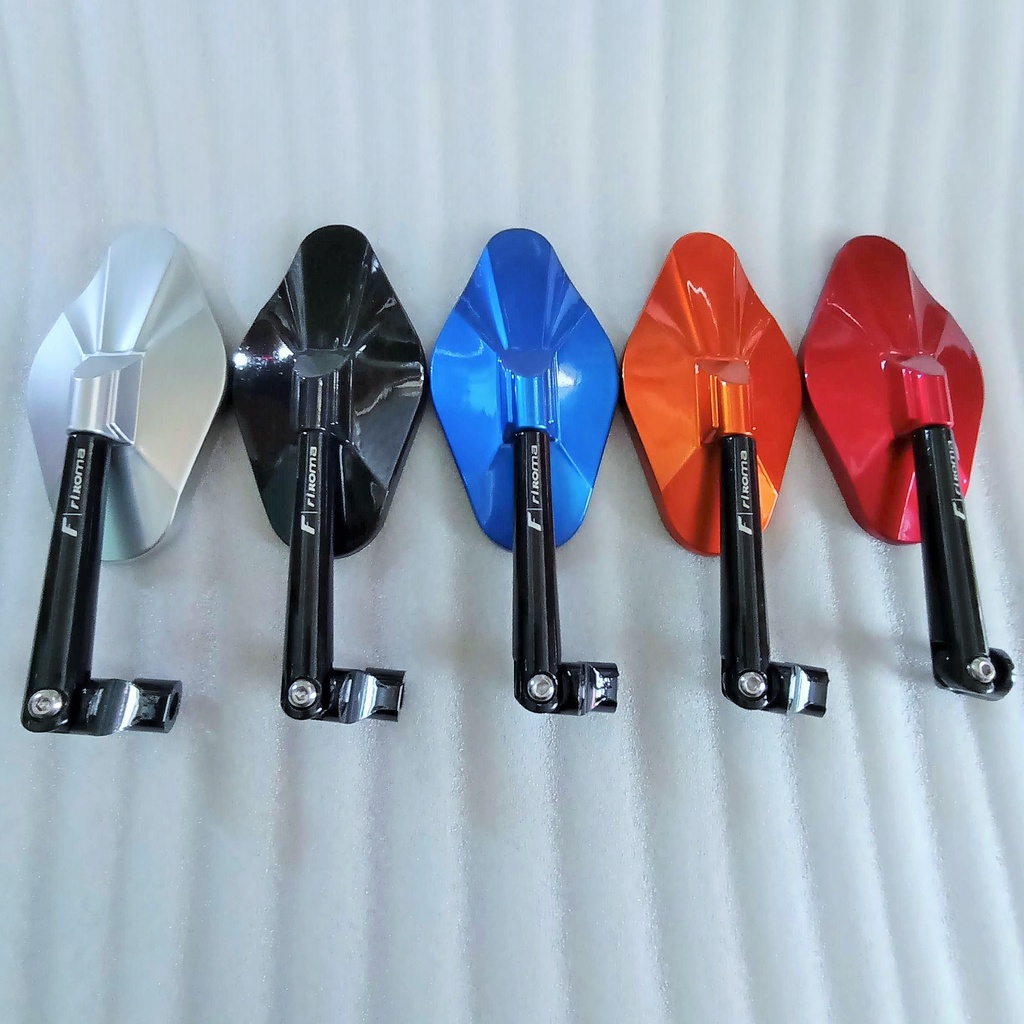 Kính chiếu hậu hình Elip gắn các loại xe máy