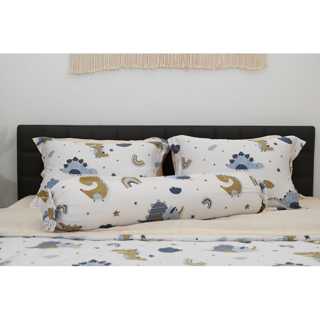 Bộ 6 món drap CHẦN, áo gối kèm mền NIN Tencel 800 - Lydia