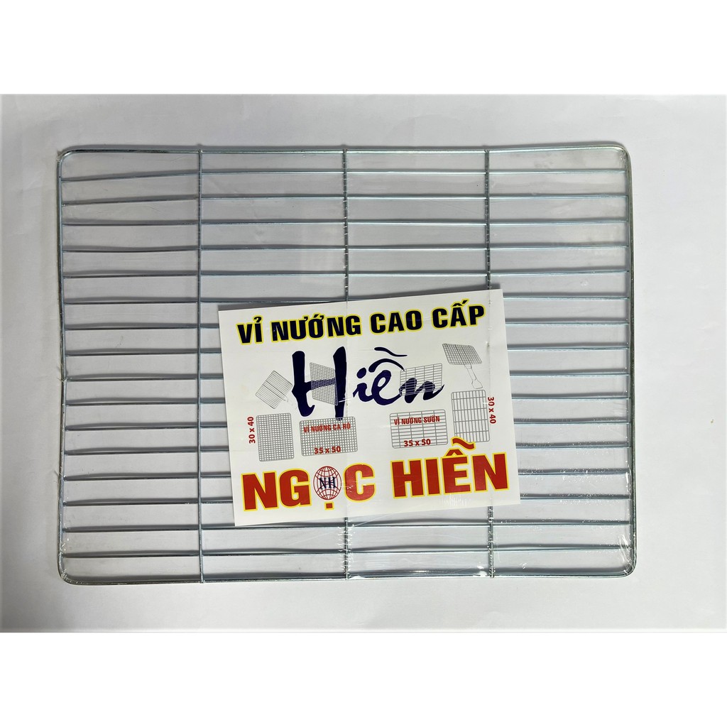 Vỉ Nướng Thịt Inox Đủ Loại Hình Tròn, Hình Vuông, Kẹp Nướng Thịt, Chả, Nướng Thực Phẩm Thơm Ngon Không Mùi Cháy Khét