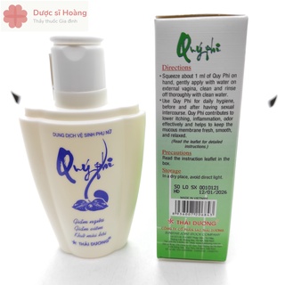Dung Dịch Vệ Sinh Phụ Nữ Quý Phi 120ml
