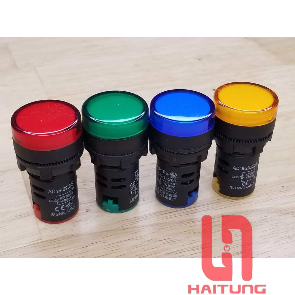 Đèn Led Báo Pha Phi 22mm , Led Báo Pha Tủ Điện 380V