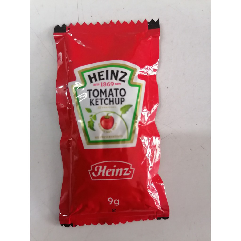 [50 gói x 9g] Tương cà gói nhỏ [Thailand] HEINZ Tomato Ketchup (halal) (nvt-hk)