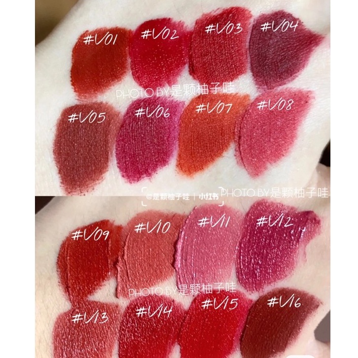 Có sẵn màu mới - Son kem lỳ perfect diary glamour select velvet liquid lipstick nội địa Trung