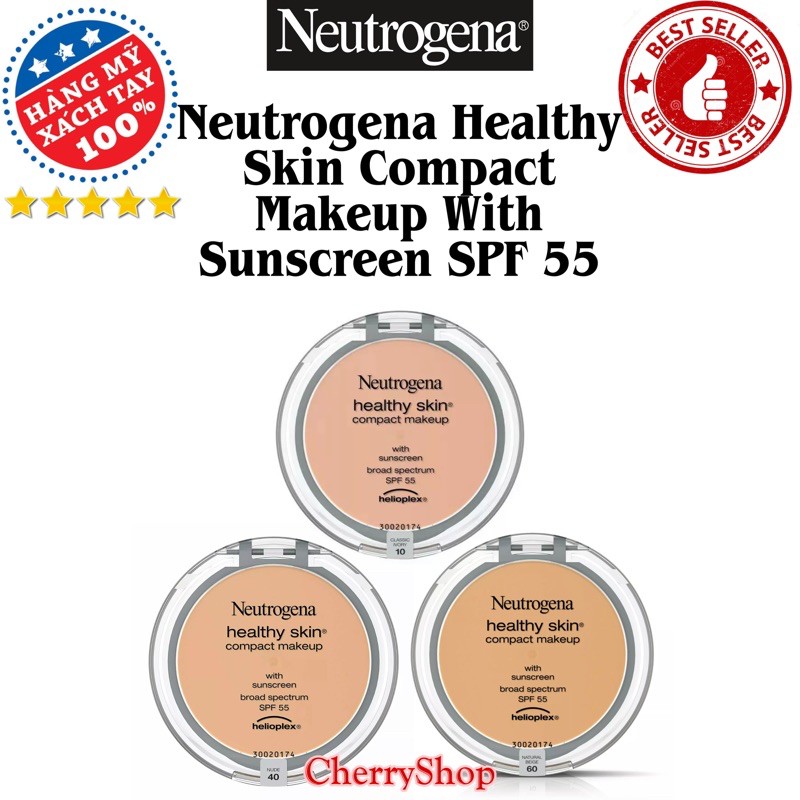 [Hàng USA] Kem Nền Dưỡng Da Neutrogena Healthy Skin Compact Makeup