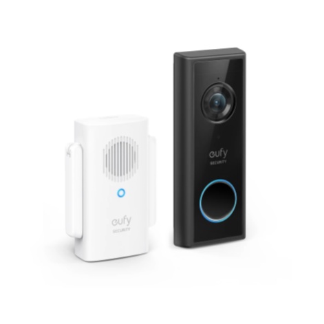 Chuông cửa eufy Video Doorbell 1080p – Dùng pin 120 ngày, kết nối Wifi, hỗ trợ Google và Alexa