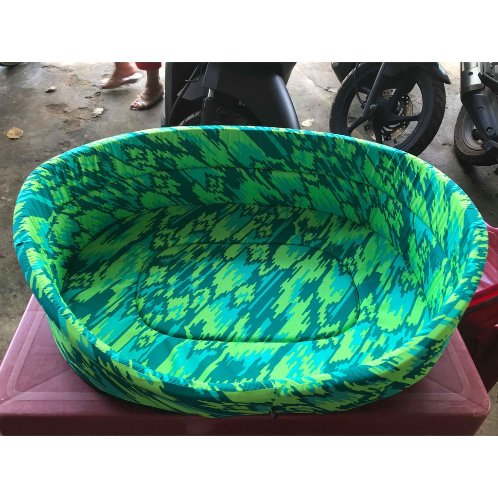 Nệm ổ giường chó mèo thú cưng hàng loại 1 cao cấp oval size đại từ 15kg ĐẾN 20KG trở xuống