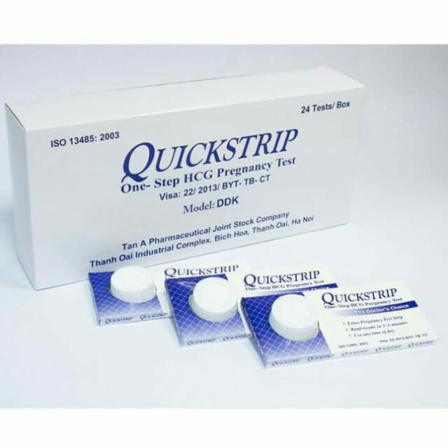 Que thử thai Quickstrip