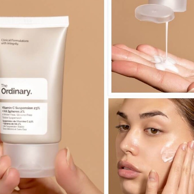 The Ordinary Vitamin C Suspension 23% + HA Spheres 2% - Kem Dưỡng C 23% Sáng Da, Cấp Ẩm, Chống Lão Hóa 30ml