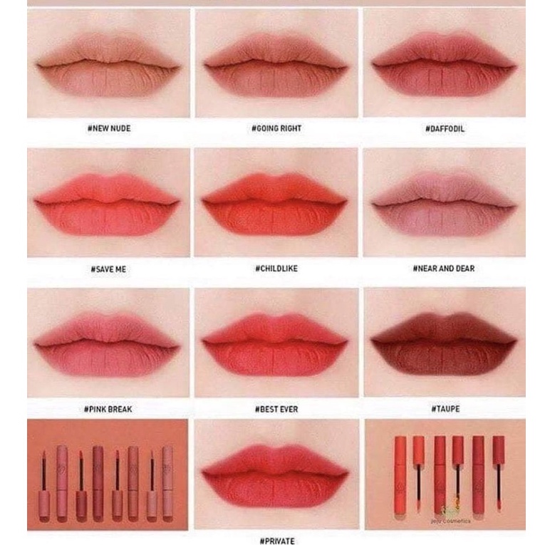 Son kem lì 3CE VELVET LIP TINt