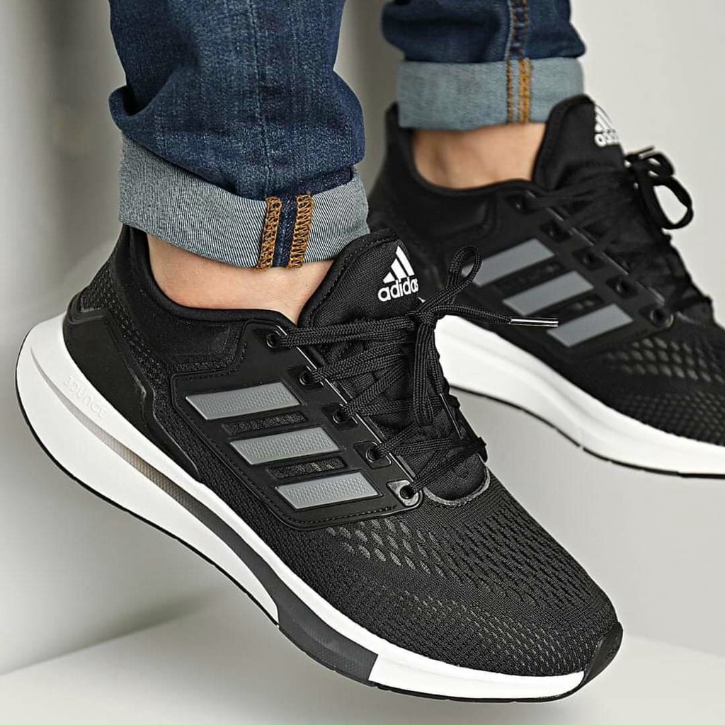Giày Thể Thao Nam Adidas EQ Bản Mới Nhất 2022 - Bản Đen Trắng - Đi Làm Đi Chơi Đi Tập Đều rất đẹp