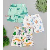 [9-20kg] Set 3 Quần Short Cotton Xuất Hàn Bé Trai - Random