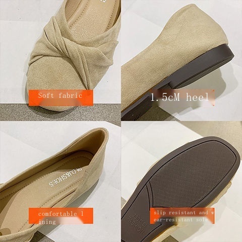 Doudou Giày Lười Đế Bệt Phong Cách Hàn Quốc Thời Trang Mùa Xuân Dành Cho Nữ S 2022