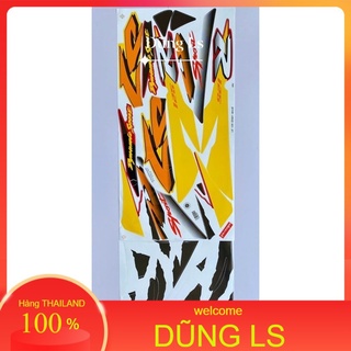 Tem dán xe ls đỏ, Tem LS 125 đời 2001 Thailand