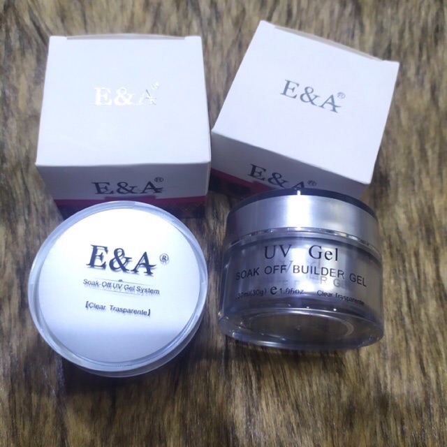 Gel đắp móng E&amp;A màu clear