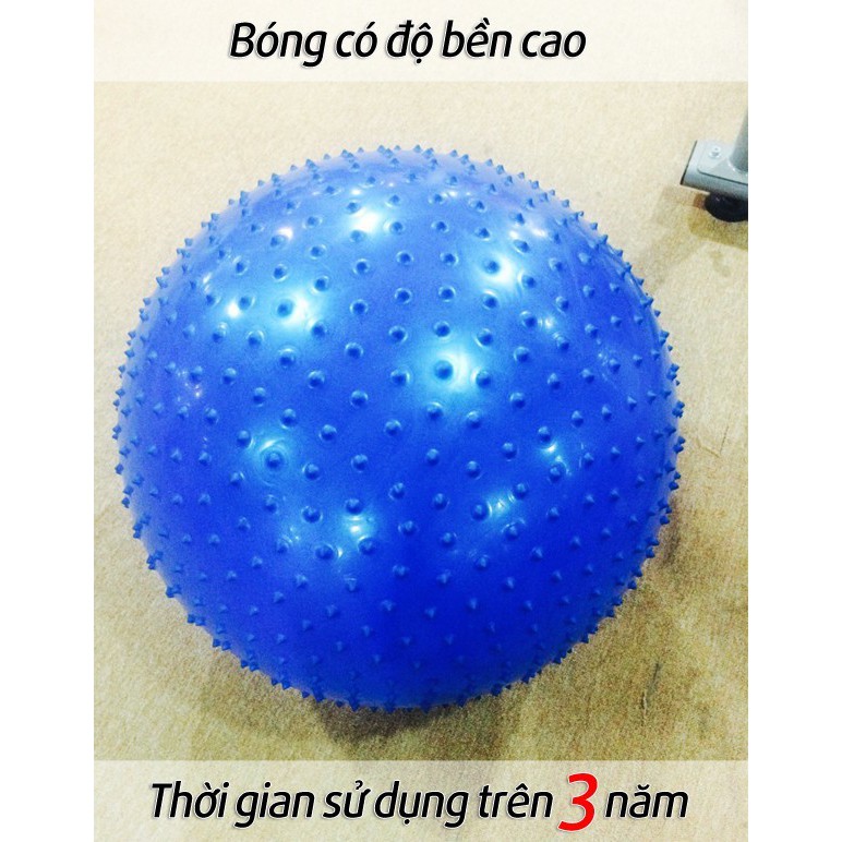 Bóng tập Yoga có gai 75cm