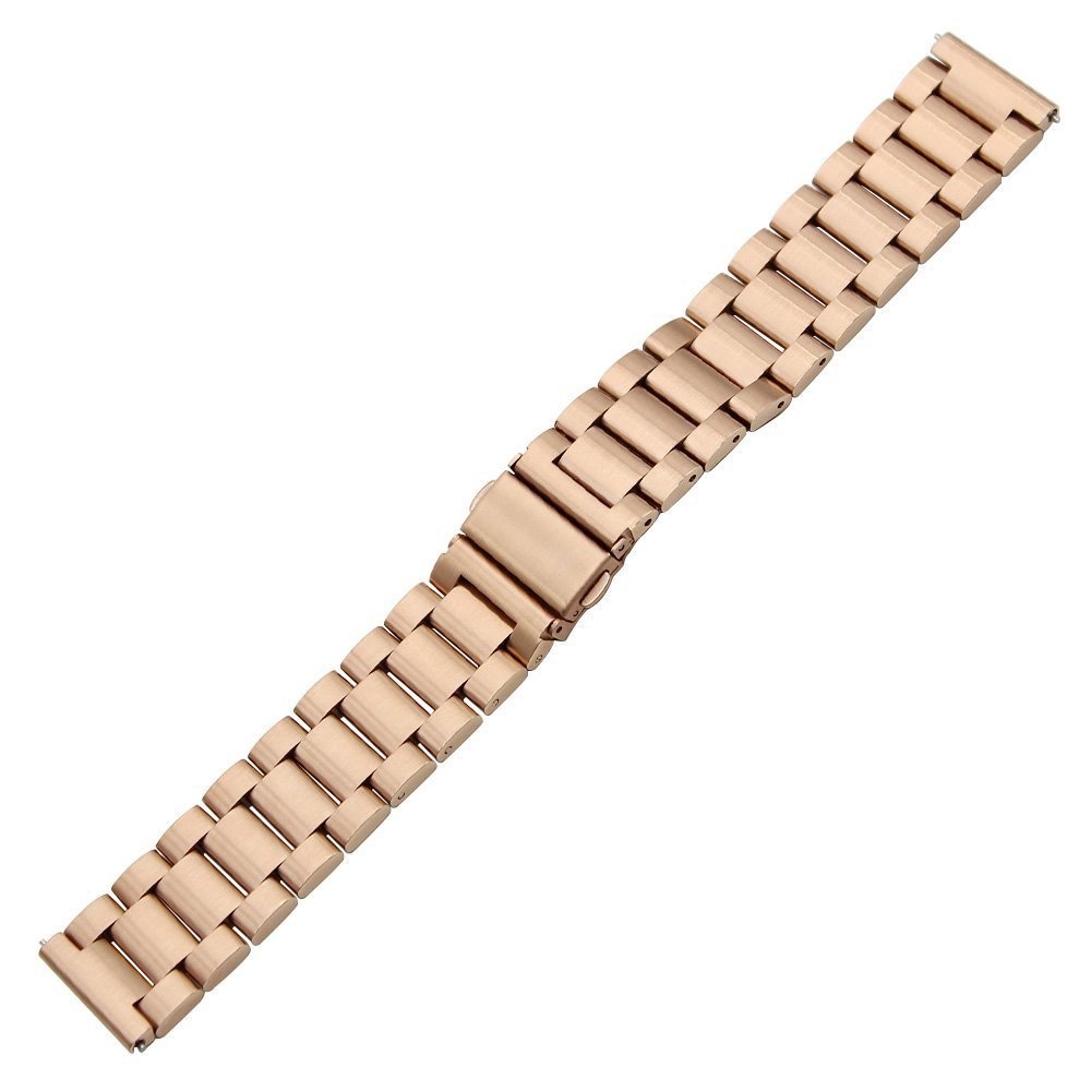 Dây Đeo Thay Thế Bằng Thép Không Gỉ 3 Hạt Cho Đồng Hồ Huawei Honor Watch GT 3 Pro 43MM 46mm 20 22mm