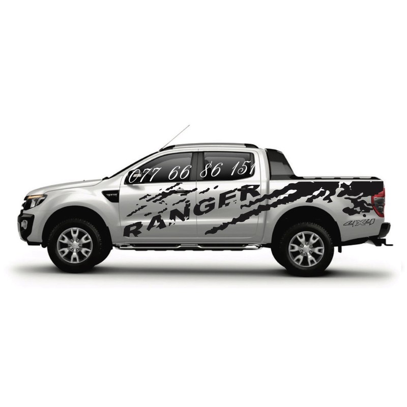 Tem Dán Sườn Xe Ford Ranger