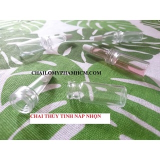 CHAI THỦY TINH NẮP NHỌN