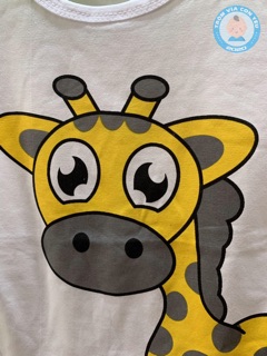 Bộ cotton hươu cao cổ