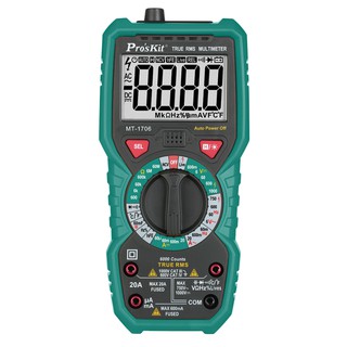 Đồng hồ đo điện tử true rms pro'skit mt-1706
